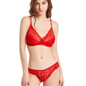 Pleasure Non Padded Bra Set