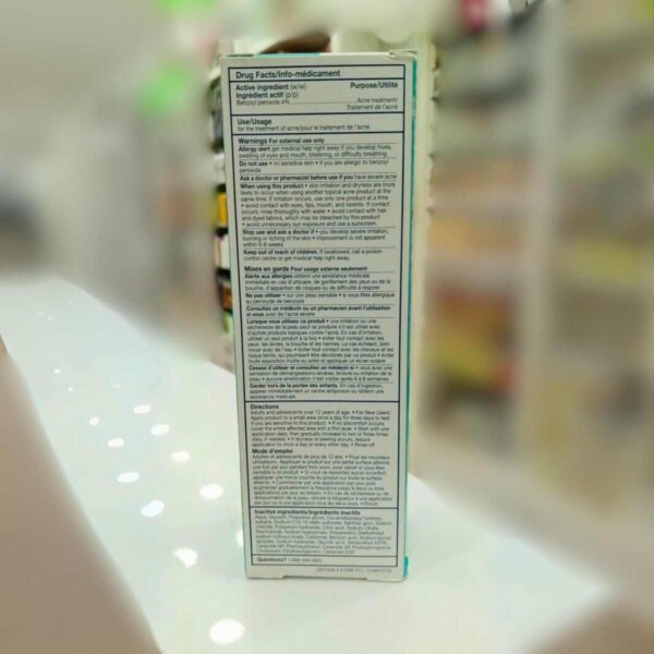 CeraVe Acne Foaming Cleanser with 4% Benzoyl Peroxide Gel (150 ml)