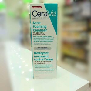 CeraVe Acne Foaming Cleanser with 4% Benzoyl Peroxide Gel (150 ml)