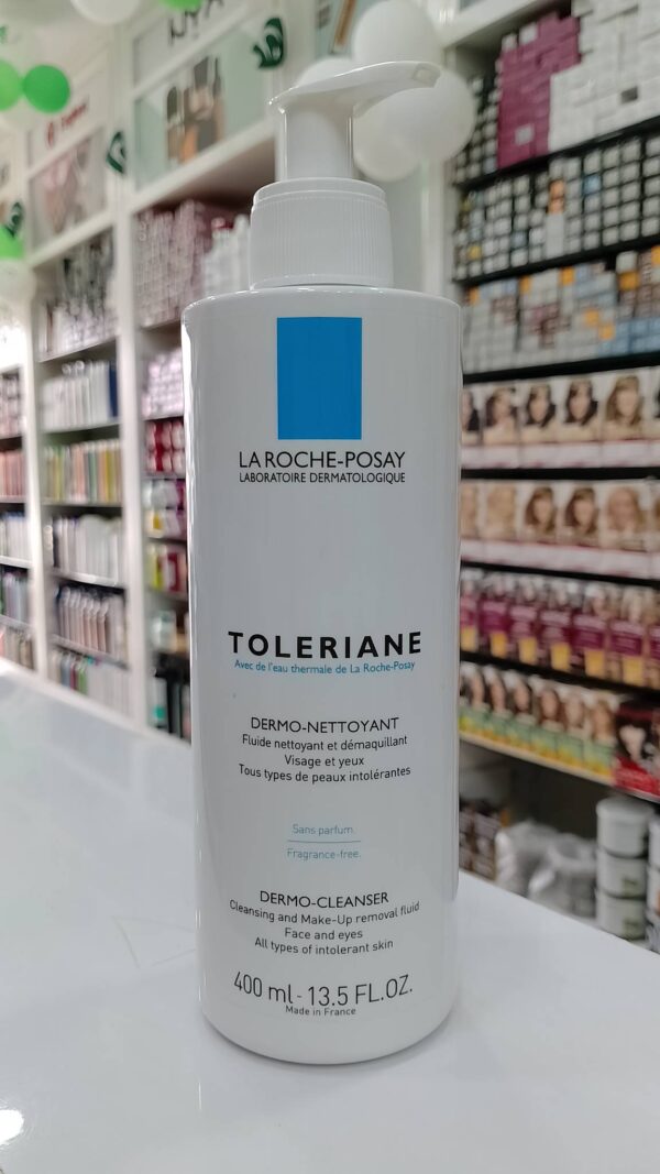 La Roche-Posay Toleriane Dermo Milky Cleanser and Makeup Remover For Sensitive Skin (400 ml)