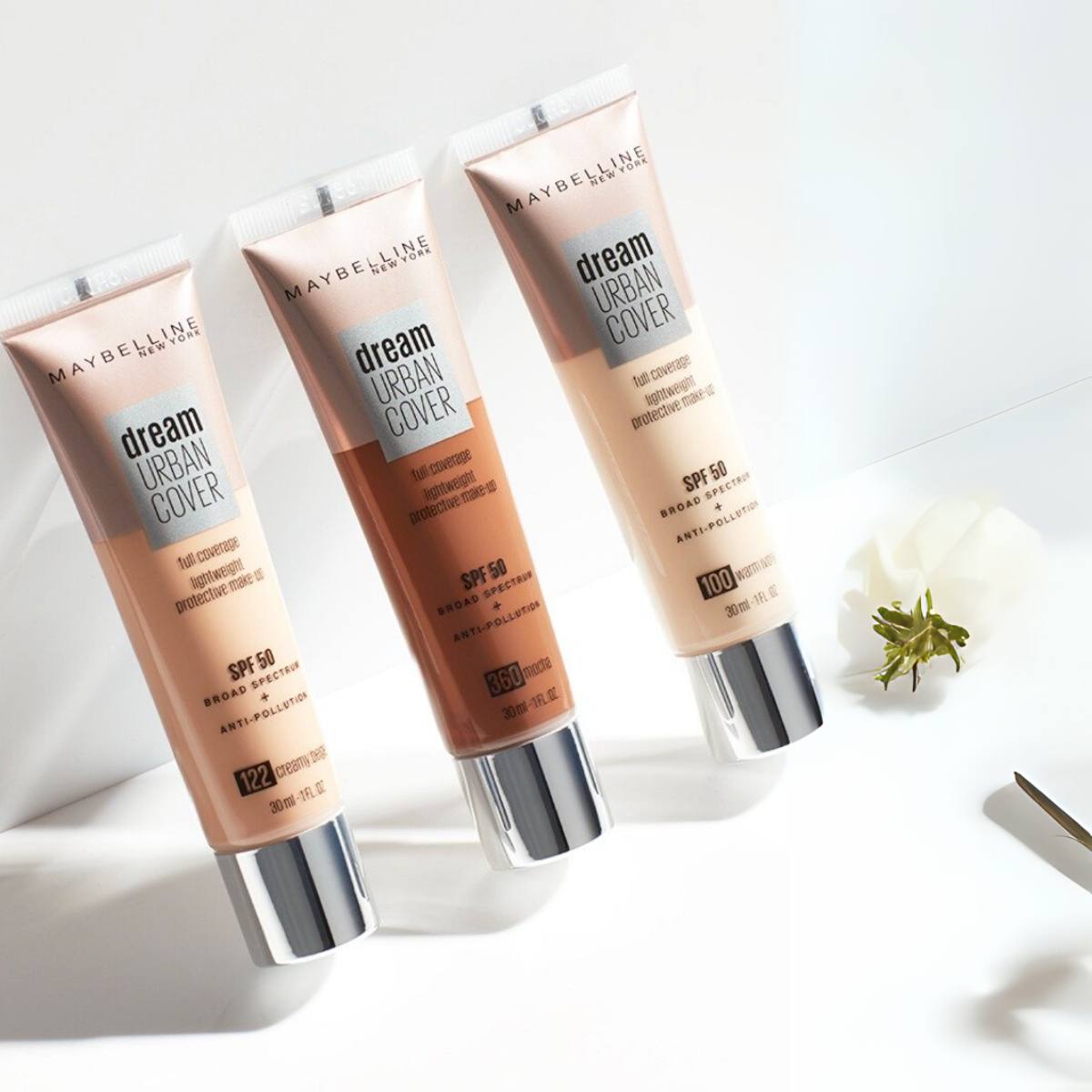 Maybelline Dream Urban Cover Flawless Foundation with SPF 50 1 Foundation with SPF 50