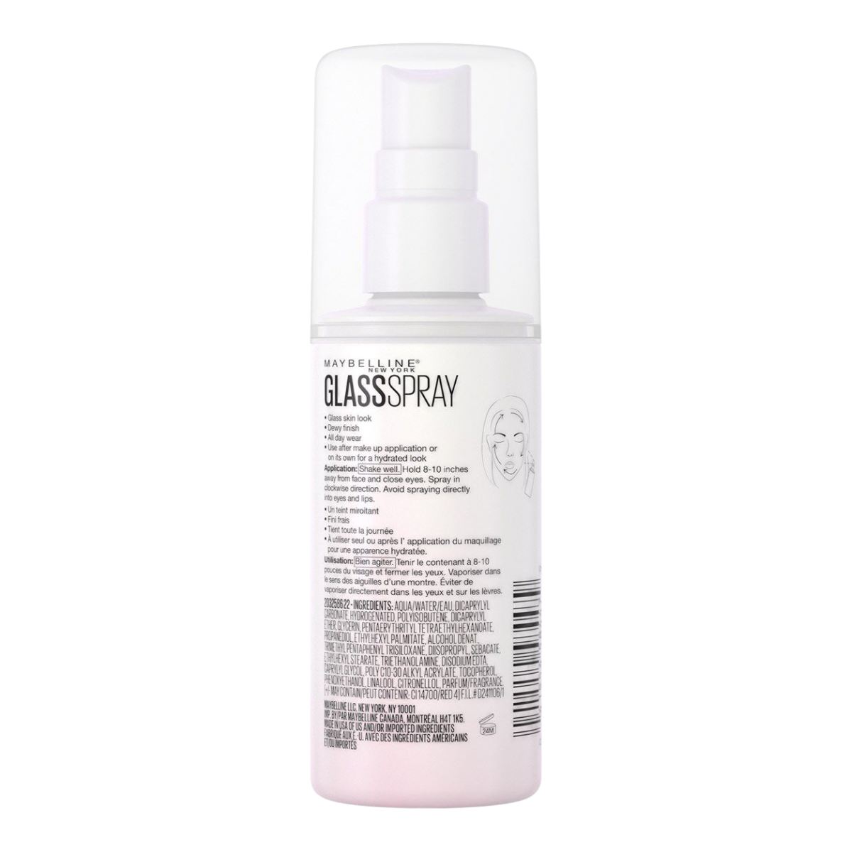 Maybelline Facestudio Glass-Skin Makeup Finishing Spray 2 Glass-Skin Finishing Spray