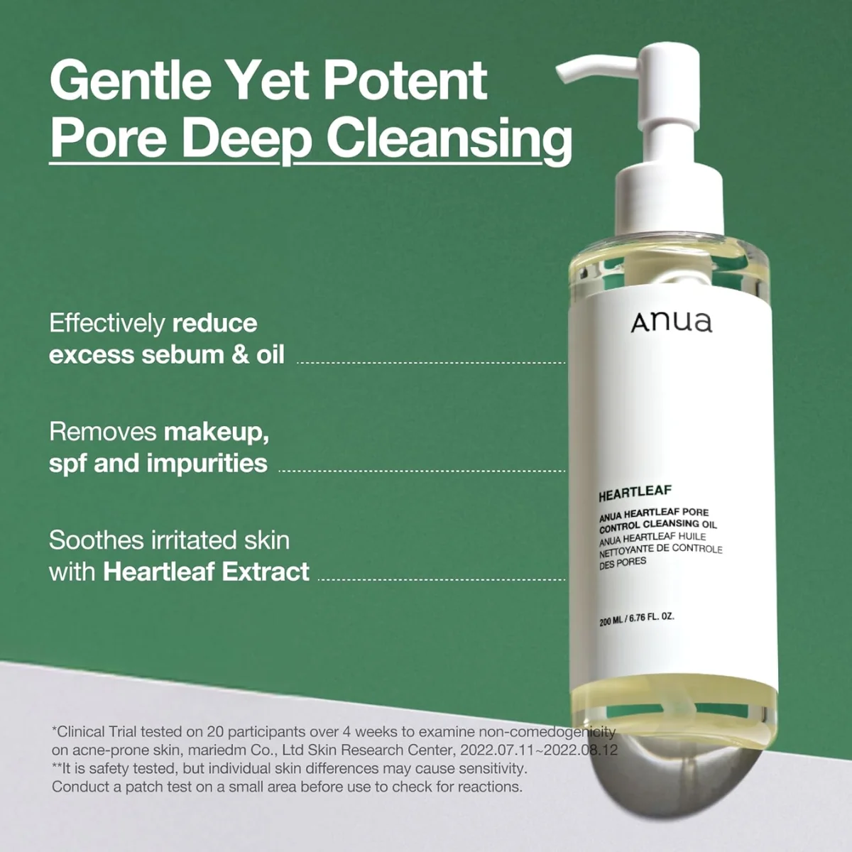Anua Heartleaf Pore Control Cleansing Oil 200ml 2 Anua Heartleaf Pore Control Cleansing Oil 200ml 2