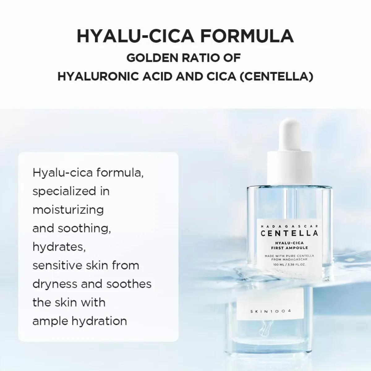 Skin1004 Madagascar Centella Hyalu-Cica First Ampoule 100ml 2 Skin1004 Madagascar Centella Hyalu-Cica First Ampoule 100ml