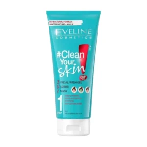 Eveline Cosmetics Clean Your Skin 3 In 1 Facial Wash Gel 200ml