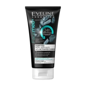 Eveline Cosmetics FaceMed+ Purifying Facial Wash Paste With Activated Carbon 150ml