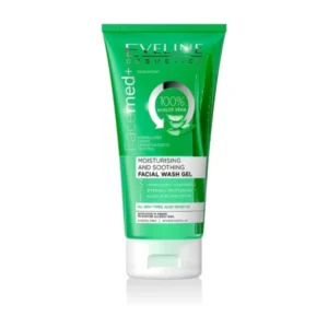Eveline Facemed+ Moisturizing & Soothing 100% Bio Aloe Vera 3in1 Facial Wash Gel 150ml