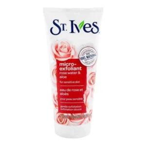 St. Ives Micro Exfoliant Rose Water & Aloe Scrub for Sensitive Skin (170g)
