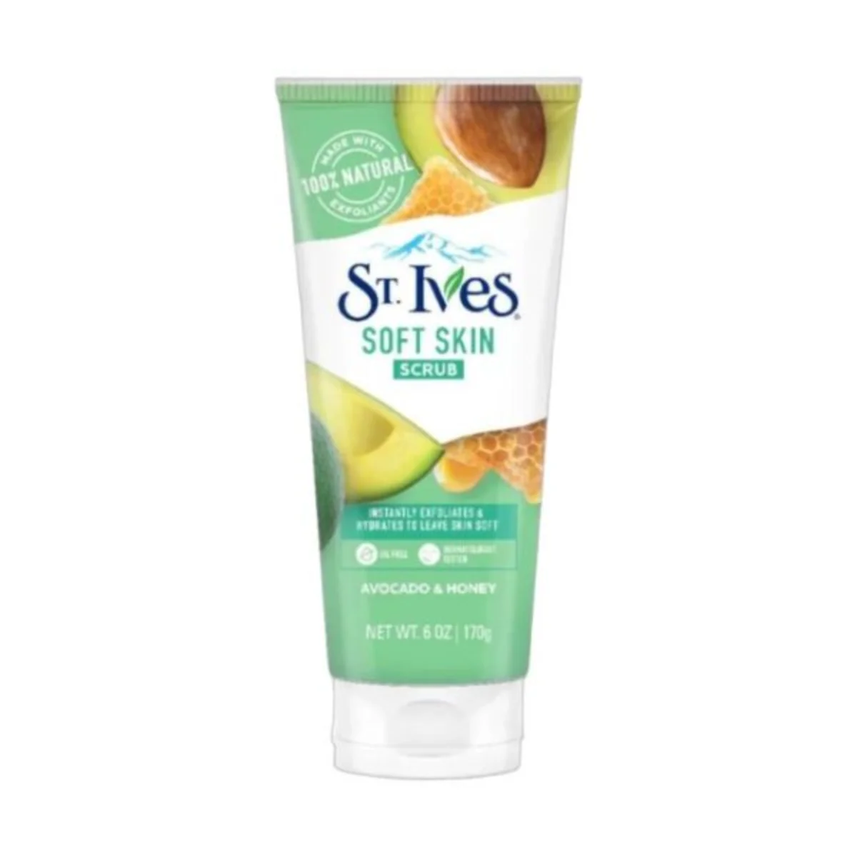 St. Ives Soft Skin Exfoliating Scrub (170g) 1 St. Ives Soft Skin Exfoliating Scrub (170g)